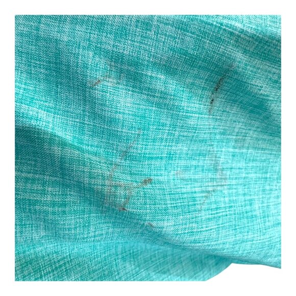 Magellan Outdoors Angler Fit 4XL Turquoise Boating Shirt Green Blue Fishing READ - Picture 5 of 6